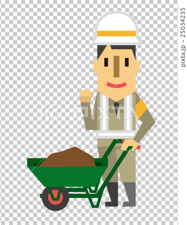 Civil Engineer Construction Worker [Flat Human Series] 25034235