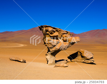 Stone tree rock formation 25034703