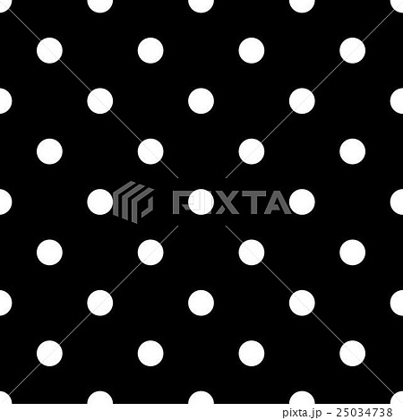 Seamless polka dot pattern Seamless polka dot pattern 25034738