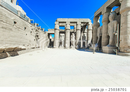 Ancient ruins of Karnak temple in Egypt Ancient ruins of Karnak temple in Egypt 25038701