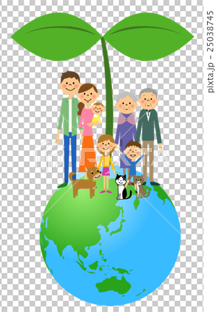 地球　ファミリー 25038745