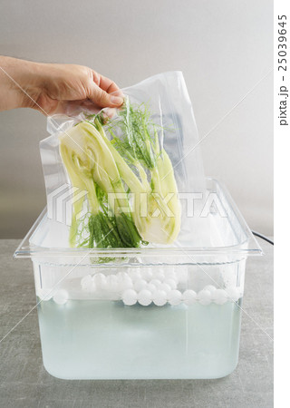 Sous vide cooking of fennel 25039645