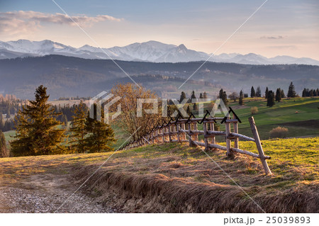 Spring countryside in Tatras mountains Spring countryside in Tatras mountains 25039893