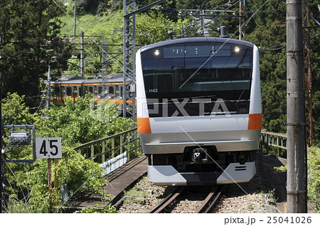 ［JC］青梅線E233系電車（普通-6両編成：奥多摩発青梅行） 25041026