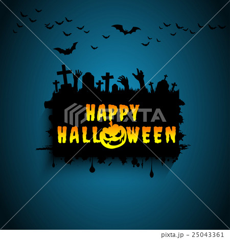 Halloween card. 25043361