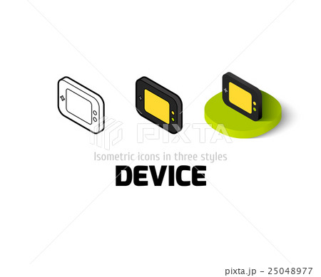 Device icon in different style 25048977