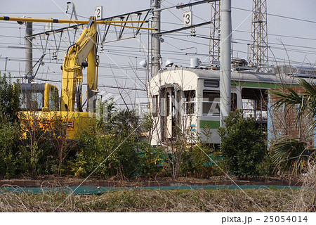 103系訓練車車両の解体 25054014