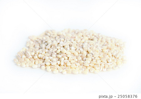 oatmeal on the white background 25058376