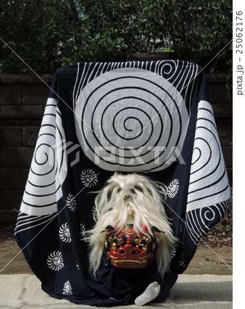 獅子舞(神社の境内) 獅子舞(神社の境内) 25062176