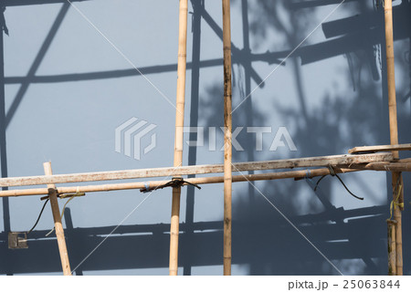 Wall background with dark blue color. 25063844