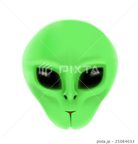 The alien portrait white bk The alien portrait white bk 25064033