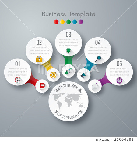 Timeline Vector 3d Infographic 25064581