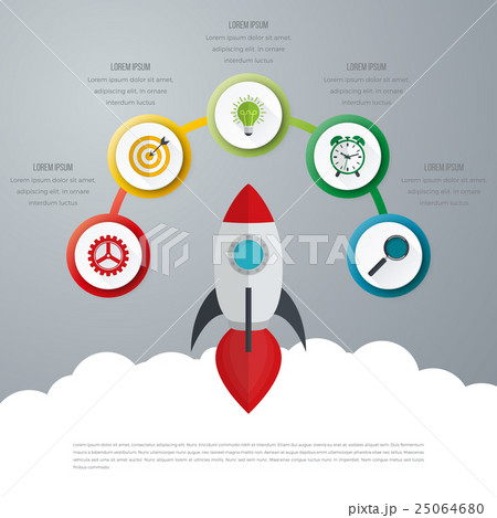 Timeline Vector 3d Infographic 25064680
