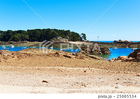 ブレア島の干潮時のビーチ 25065534