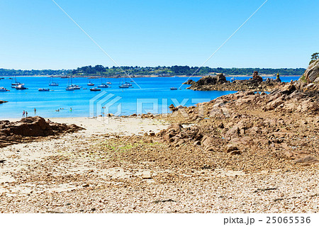 ブレア島の干潮時のビーチ 25065536