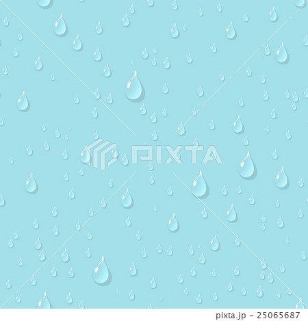 Water transparent drops seamless pattern. Water transparent drops seamless pattern. 25065687