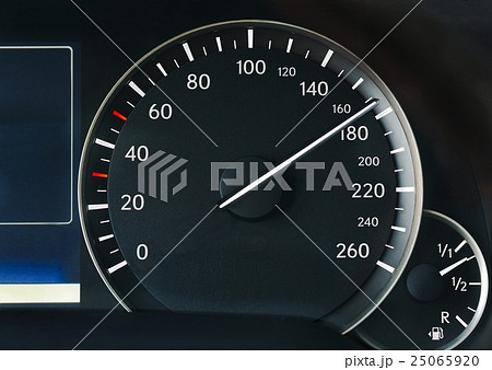 Speedometer of a car 25065920
