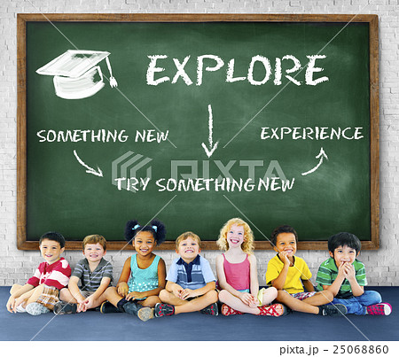 Academic Education Explore Knowledge Graphic Concept 25068860