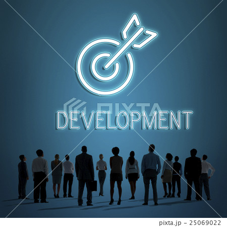 Target Mission vision Business Goal Aim Concept 25069022