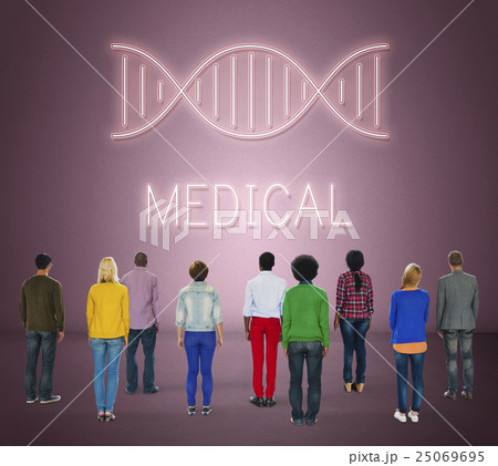 DNA Helix Life Science Graphic Concept 25069695