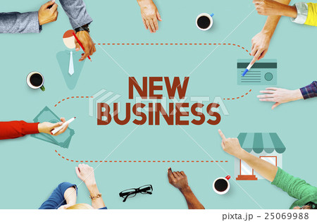New Business Start up Fresh Ideas Vision Concept 25069988