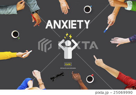 Anxiety Angst Disorder Stress Tension Concept 25069990