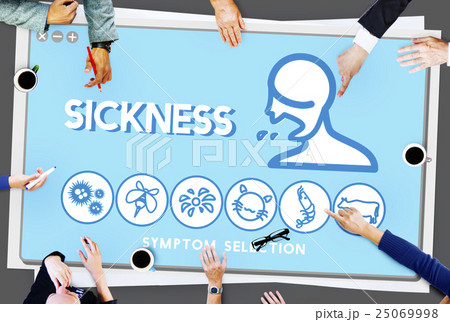Sickness Allergy Disorder Sickness Healthcare Concept 25069998