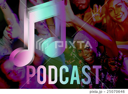 Digital Music Streaming Online Entertainment Media Concept Digital Music Streaming Online Entertainment Media Concept 25070646