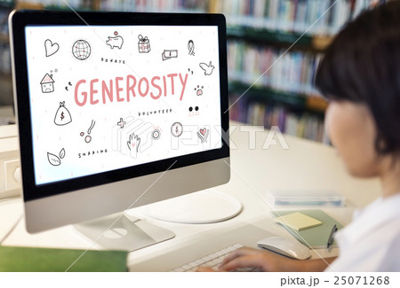 Generosity Donations Charity Foundation Support Concept Generosity Donations Charity Foundation Support Concept 25071268