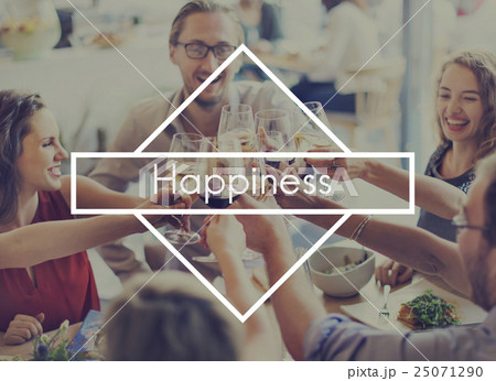 Happy Moments Feel Good Enjoy Fun Happiness Leisure Concept 25071290