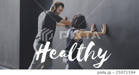 Exercise Workout Wellness Sports Concept 25071594