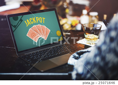 Gambling Luck Jackpot Risk Wager Concept Gambling Luck Jackpot Risk Wager Concept 25071646