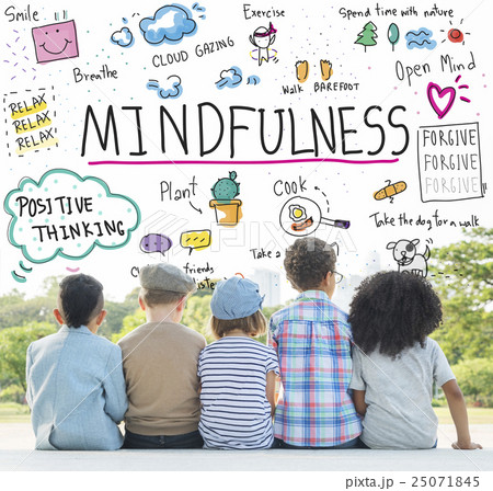 Mindfulness Optimism Relax Harmony Concept 25071845