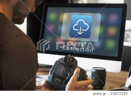 Application Connection Digital Internet Graphic Concept Application Connection Digital Internet Graphic Concept 25072205