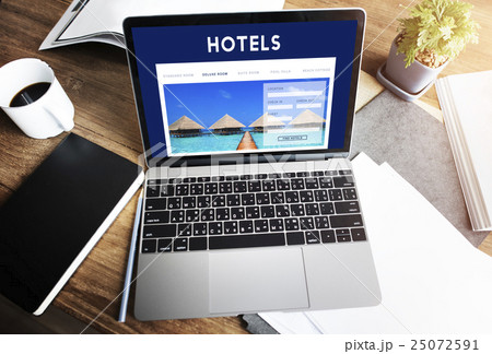 Holiday Reservation Website Interface Concept 25072591