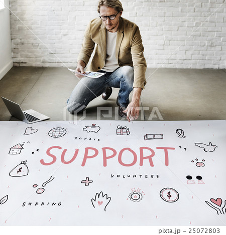 Support Donations Charity Foundation Concept 25072803