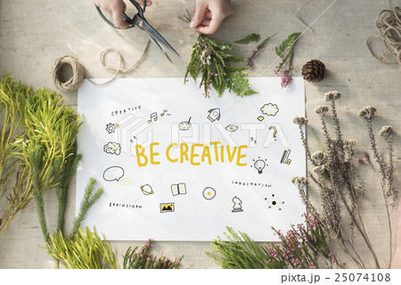 Creation Ideas Light Bule Imagination Arts Development Concept 25074108