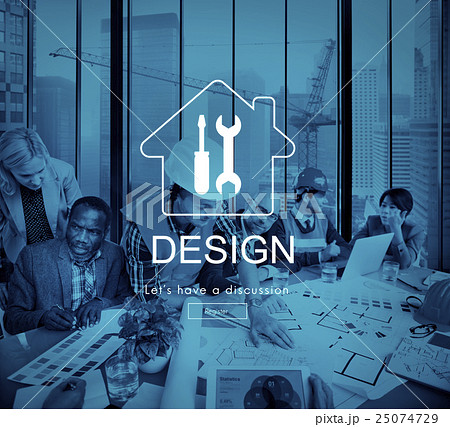 Architect Blueprint Discussion Engineer Project Office Concept Architect Blueprint Discussion Engineer Project Office Concept 25074729