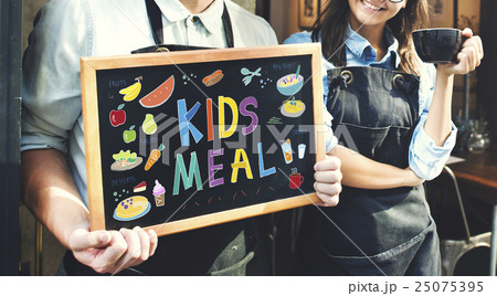 Kids Menu Food Recipes Cuisine Concept Kids Menu Food Recipes Cuisine Concept 25075395