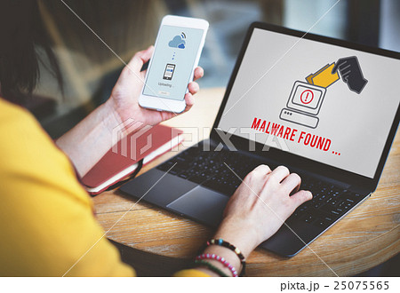 Cyber Attack Crime Fraud Phishing Hacker Security System Concept Cyber Attack Crime Fraud Phishing Hacker Security System Concept 25075565