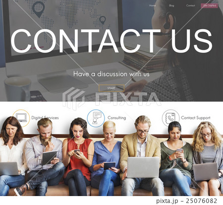 Register Enquiry Online Web Page Concept Register Enquiry Online Web Page Concept 25076082