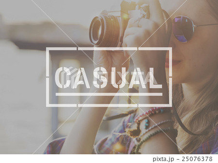 Casual Style Fashion Trendy Concept Casual Style Fashion Trendy Concept 25076378
