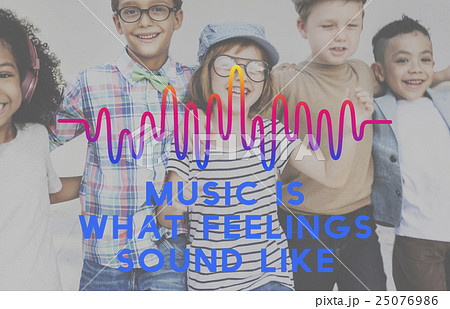 Music Waves Audio Lifestyle Concept 25076986