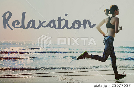 Relaxation Calm Chill Peace Resting Vacation Concept Relaxation Calm Chill Peace Resting Vacation Concept 25077057