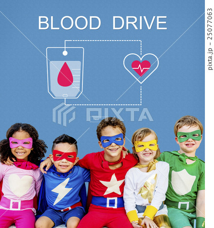 Blood Donation Give Life Transfusion Sangre Concept 25077063