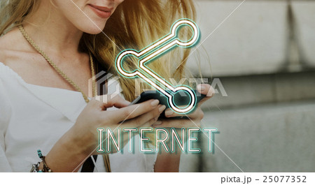 Communication Connection Network Online Concept 25077352