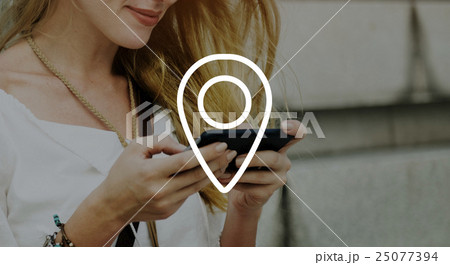 Location Global Positioning System Navigation Trip Concept Location Global Positioning System Navigation Trip Concept 25077394