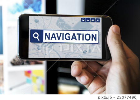 City Map Destination Route Way Route Concept 25077490