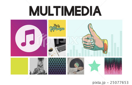 Media Player Audio Entertainment Streaming Concept 25077653