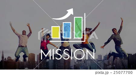 Business Development Growth Bar Chart Concept Business Development Growth Bar Chart Concept 25077700